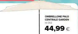 Oasi Ombrellone palo centrale garden mt 3x2 offerta