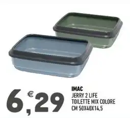 Ayoka Imac jerry 2 life toilette mix colore cm 50x40x14,5 offerta