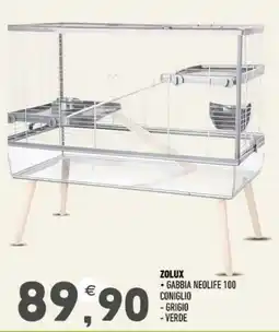 Ayoka Zolux gabbia neolife offerta