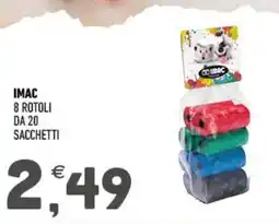 Ayoka Imac 8 rotoli da 20 sacchetti offerta