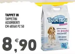 Ayoka Tappet in tappetini assorbenti cm 60x60 pz 50 offerta