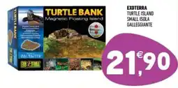 Ayoka Exoterra turtle island small isola galleggiante offerta
