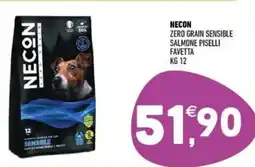 Ayoka Necon zero grain sensible salmone piselli favetta offerta