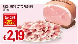 Famila Superstore Prosciutto cotto premium offerta