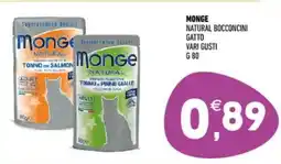 Ayoka Monge natural bocconcini gatto offerta