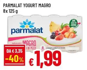 Famila Superstore Parmalat yogurt magro offerta