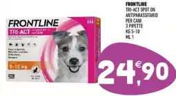 Ayoka Frontline tri-act can tri-act spot on antiparassitario per cani 3 pipette offerta