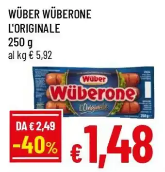 Famila Superstore Wüber wüberone l'originale offerta