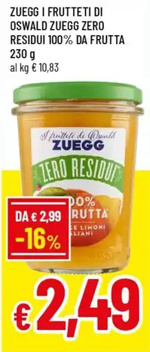 Famila Superstore Zuegg i frutteti di oswald zuegg zero residui 100% da frutta offerta