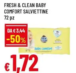 Famila Superstore Fresh & clean baby comfort salviettine offerta