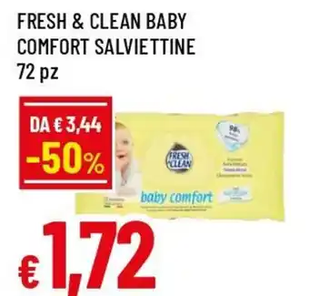 Famila Superstore Fresh & clean baby comfort salviettine offerta