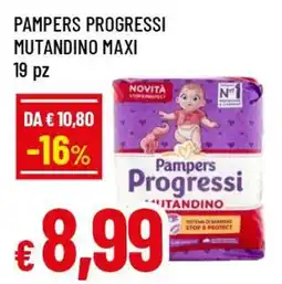 Famila Superstore Pampers progressi mutandino maxi offerta