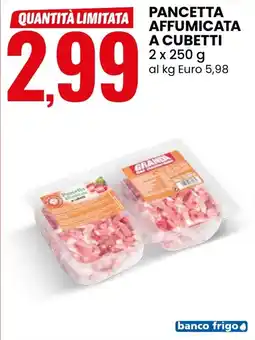 Eurospin Pancetta affumicata a cubetti offerta