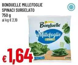 Famila Superstore Bonduelle millefoglie spinaci surgelato offerta