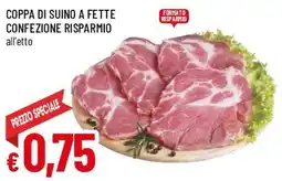 Famila Superstore Coppa di suino a fette confezione risparmio offerta