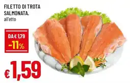 Famila Superstore Filetto di trota salmonata offerta