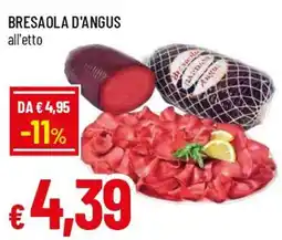 Famila Superstore Bresaola d'angus offerta