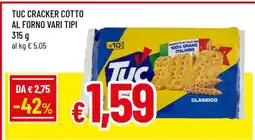 Famila TUC CRACKER COTTO AL FORNO VARI TIPI offerta