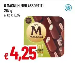 Famila 6 MAGNUM MINI ASSORTITI offerta