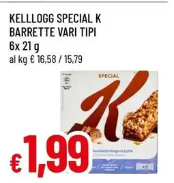 Famila Kellogg Special K Barrette Vari Tipi offerta