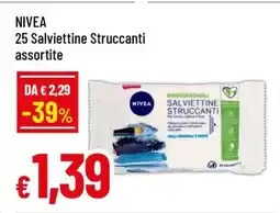 Famila NIVEA 25 Salviettine Struccanti assortite offerta