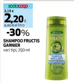 Coop SHAMPOO FRUCTIS GARNIER offerta