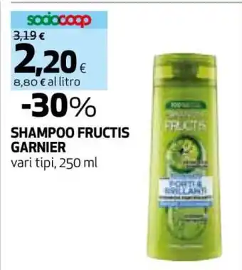 Coop SHAMPOO FRUCTIS GARNIER offerta