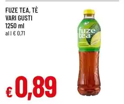 Famila FUZE TEA, TÈ VARI GUSTI offerta