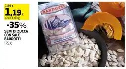 Coop SEMI DI ZUCCA CON SALE BARDOTTI offerta