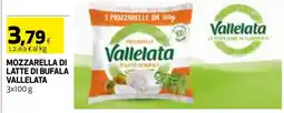 Coop MOZZARELLA DI LATTE DI BUFALA VALLELATA offerta