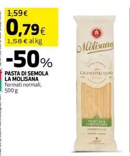 Coop PASTA DI SEMOLA LA MOLISANA offerta