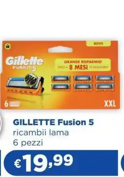 Acqua & Sapone GILLETTE Fusion 5 offerta