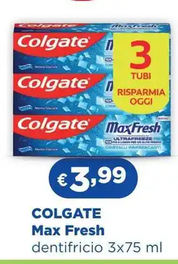 Acqua & Sapone COLGATE Max Fresh offerta