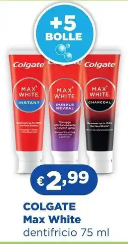 Acqua & Sapone Colgate Max White offerta