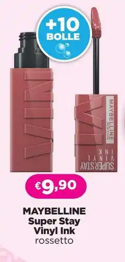 Acqua & Sapone MAYBELLINE Super Stay Vinyl Ink offerta