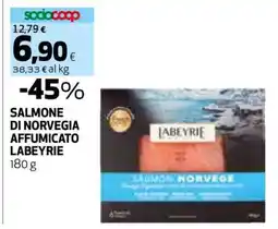 Coop SALMONE DI NORVEGIA AFFUMICATO LABEYRIE offerta