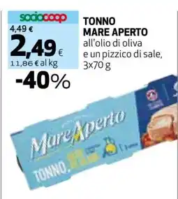 Coop TONNO MARE APERTO offerta