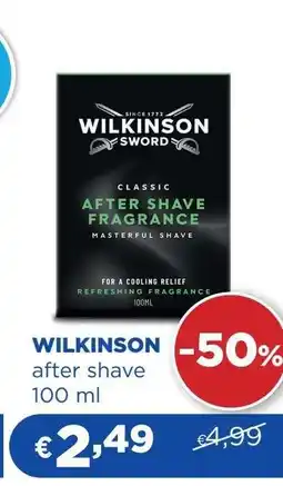 Acqua & Sapone WILKINSON after shave 100 ml offerta