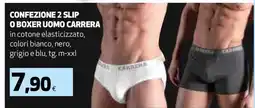 Coop CONFEZIONE 2 SLIP O BOXER UOMO CARRERA offerta