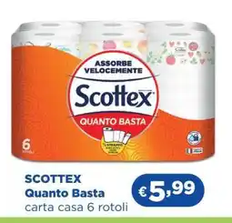 Acqua & Sapone Scottex Quanto Basta offerta