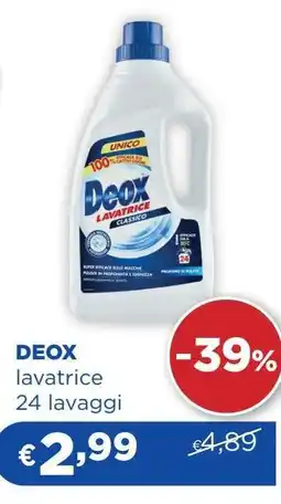 Acqua & Sapone DEOX lavatrice 24 lavaggi offerta