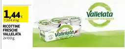 Coop Ricottine Fresche Vallelata offerta