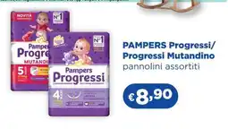 Acqua & Sapone PAMPERS Progressi Progressi Mutandino offerta