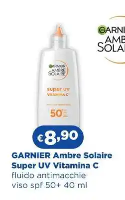 Acqua & Sapone GARNIER Ambre Solaire Super UV Vitamina C offerta