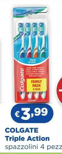 Acqua & Sapone Colgate Triple Action offerta
