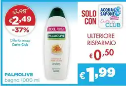 Acqua & Sapone PALMOLIVE bagno 1000 ml offerta