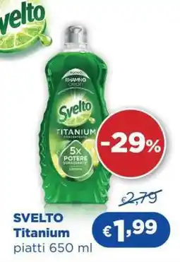 Acqua & Sapone SVELTO Titanium offerta