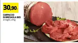 Coop Carpaccio di Bresaola Ibis offerta