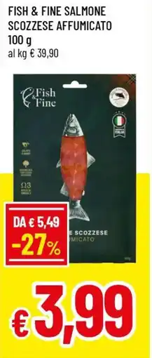 Famila Superstore Fish & fine salmone scozzese affumicato offerta