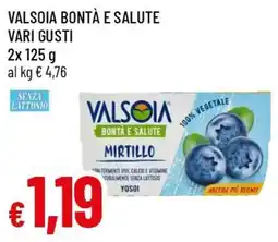 Famila Superstore Valsoia bontà e salute offerta